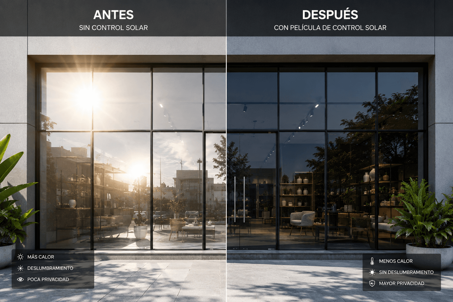 Control solar